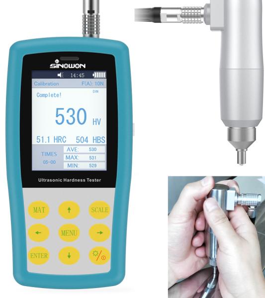 Buy Short Manual Probe Ultrasonic Hardness Tester , Durometer Testing Equipment at wholesale prices