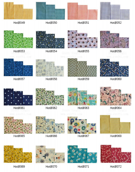 FDA 13"X14" Antioxidant Natural Eco Beeswax Food Wrap