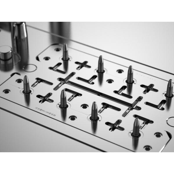 Handwriting Pen Tip (1*8) / Cold runner / Two-plates mold / No.24849