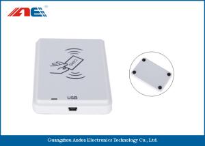 China White NFC Card Contactless Reader , Anti - Collision ICODE SLIX NFC Reader And Writer on sale