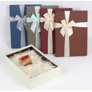Handmade Ribbon Tie Gift Box Cardboard Paper Material 70X41X66 Cm