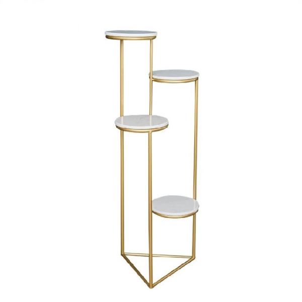 Luxury Decorative Abstract Creative Flower Planter Pot with Stand