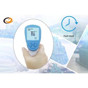 China Luminous Display Digital Laser Thermometer , Blue Digital Temperature Gun on sale