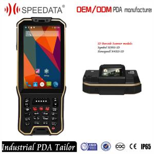 China Wifi , Bluetooth Barcode Scanner Handheld for Android Device with MTK 6753 CPU 4G , 3G , 2G and GPS Supported on sale