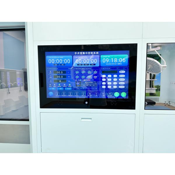Six Unit Intelligent LCD Operating Theatre Control Panel Surgeon Control Panel For Hospital