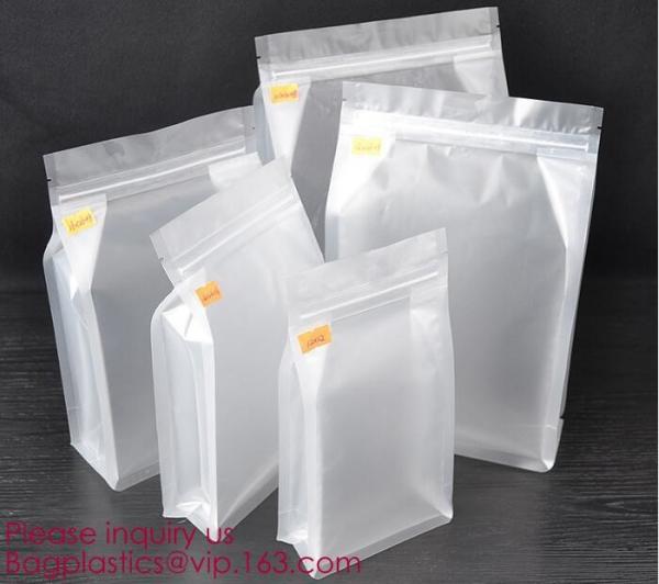 clear opp/cpp three side seal bag for beans,biscuits,cookies,pp cpp self-adhesive poly bag with glue tape,CPP BOPP plast