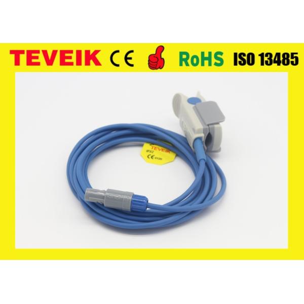 Anke Adult Finger Clip Reusable Spo2 Sensor 10ft Redel 7pin SpO2 Probe