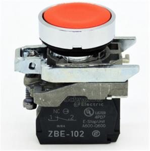 Quality XB4-BA42 Modular Metal Push Button Electrical Switch For Machines And Control Panels for sale