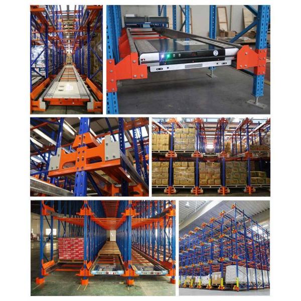 Steel Radio Shuttle Racking System High Density Racks Maximize Storage Utilization