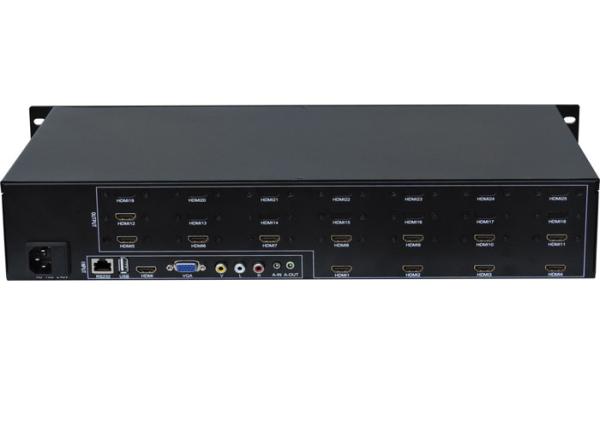 Buy Hdmi 2x2 3x4 2x6 2x5 LCD  Video Wall Matrix Controller With RS232 Control For 12 TV Splicing at wholesale prices