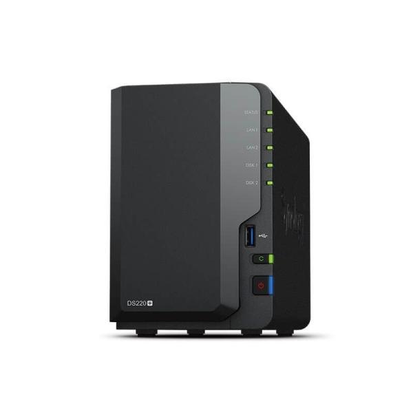 Buy Network Storage Centralized Storage Data Backup 2 Bay NAS Synology DiskStation DS220+ (Diskless) at wholesale prices