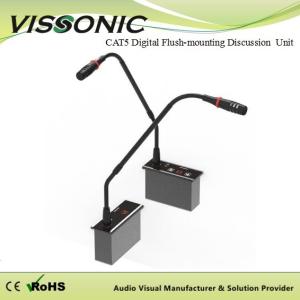 Quality Conference Embedded Microphone Cat5 Digital Flush - Mounting Touchable Interface for sale