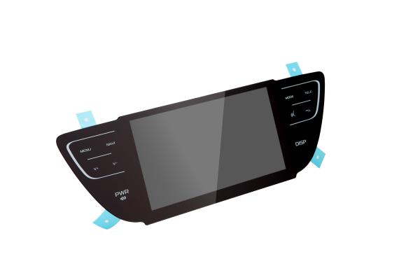 Buy Incar Special Shape PCT Projected Capacitive Touch Panel For Rearview Mirror at wholesale prices