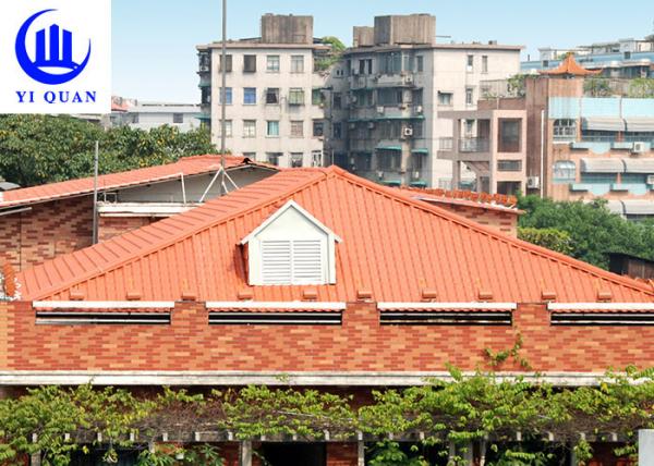 Buy Hot Sale  Synthetic Resin Roof Tile PVC Plastic Spanish Roofing Cover For Villa at wholesale prices