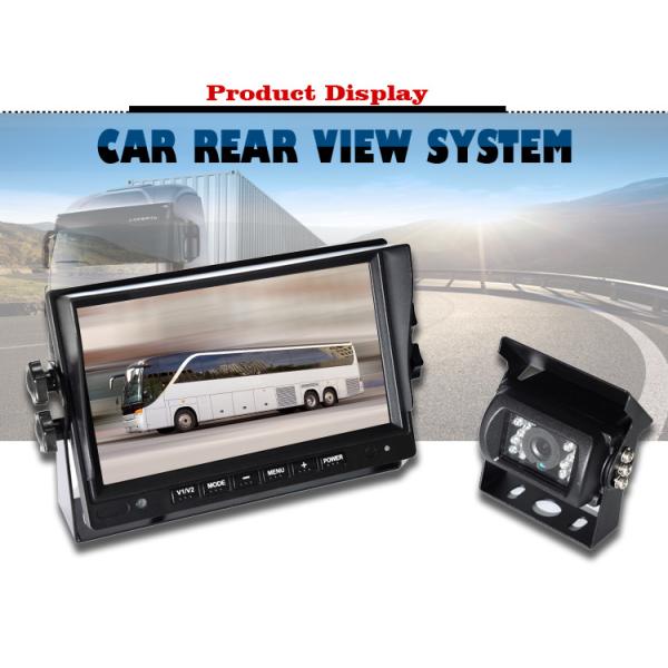 Waterproof Truck Rear View Camera , Security Heavy Duty Reverse Camera
