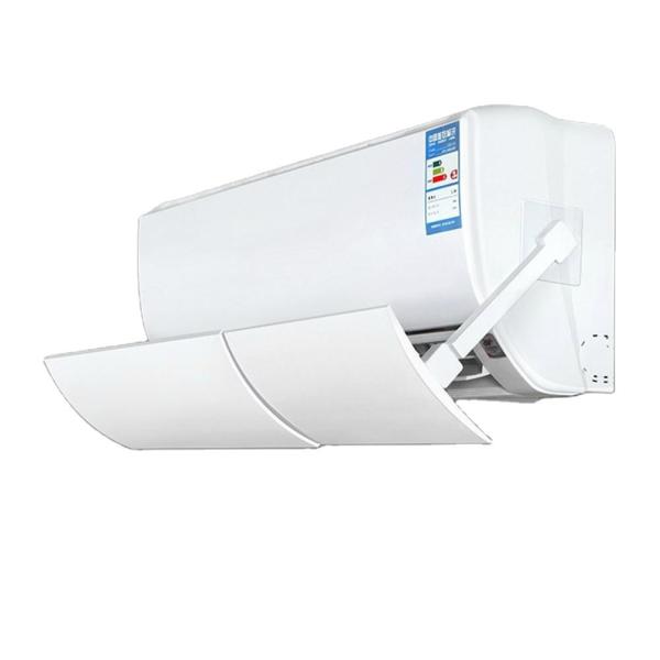 Buy Adjustable Air Conditioner Deflector PP Air Conditioning Shield Home at wholesale prices