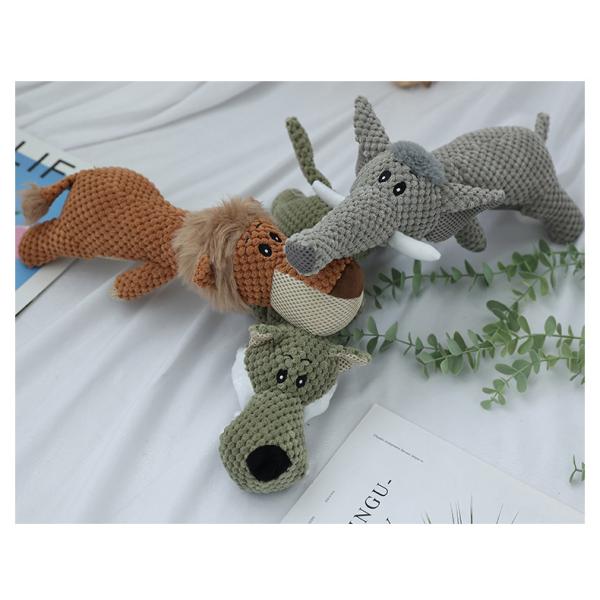 Soft Interactive Set Pet Dog Bites Toy Squeaky Chew Dog Toys For Pets Dog Companion Molar Toys Type Interactive Toys