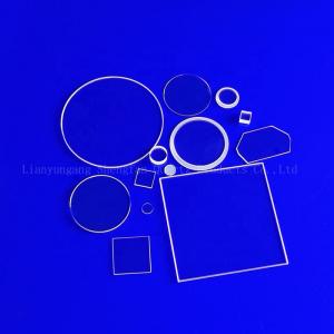Quality Circular High Temperature Resistant Sapphire Quartz Tablets Optical Observation Lenses for sale