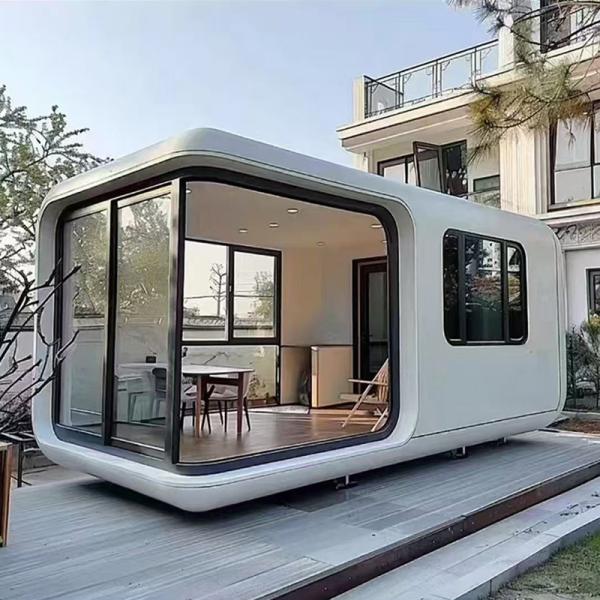 High Grade Prefabricated House Outdoor Easy Installation Living Mini Space Capsule Home for Multi-function Hotel