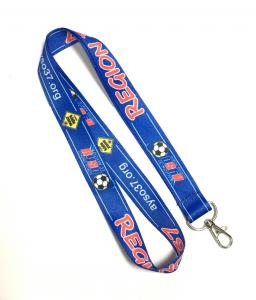 Quality Sport Lanyards Strap Football Heat Transfer Lanyards with Polyester Material for sale