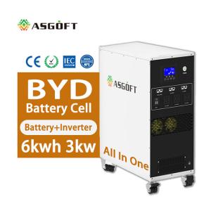 Quality BESS Portable 6Kwh lifepo4 Battery Pack 3KW inverter output Mobile Generation for sale