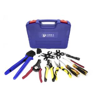 MC4 Crimping Tool Set Open Barrel Terminals Wire Stripper Cutter