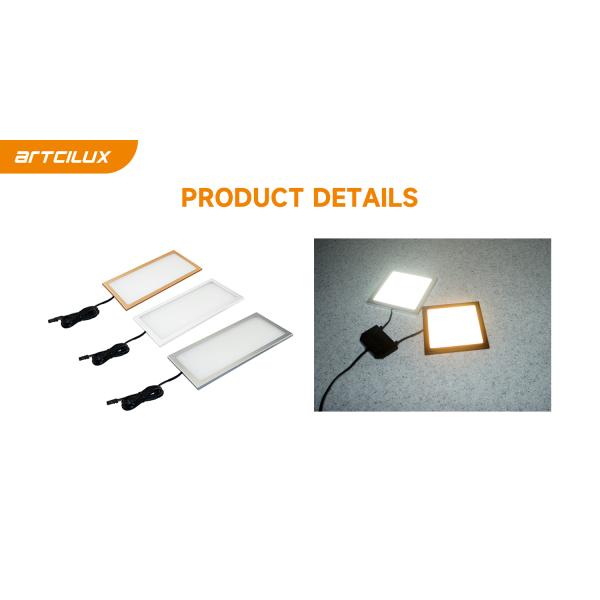 5.3mm Thin Square Under Cabinet Lights SMD4013 Surface Mounted Kitchen LED Light