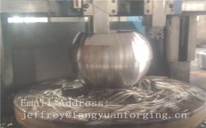 Quality Spherical Size Rough Turned Valve Forging ASTM A105 F304 F316 F51 F53 F60 for sale