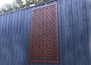 Quality Chinese Style Metal Wall Sculpture Rustic Color For Garden / Public Decoration for sale
