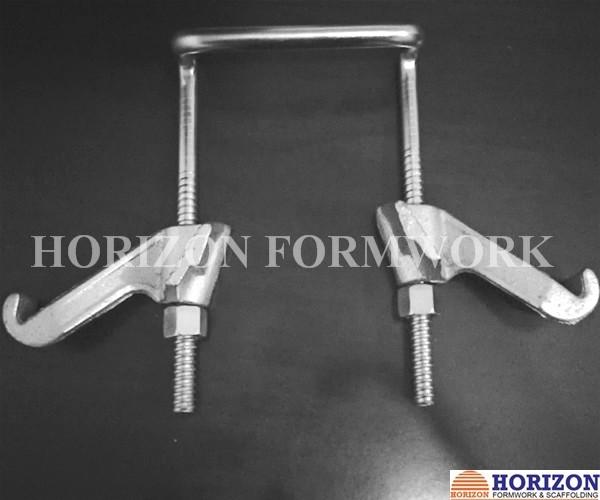 Cast Iron Beam Flange Clamps Round Bar Stirrup Attache H20 Beam Onto Steel Walings