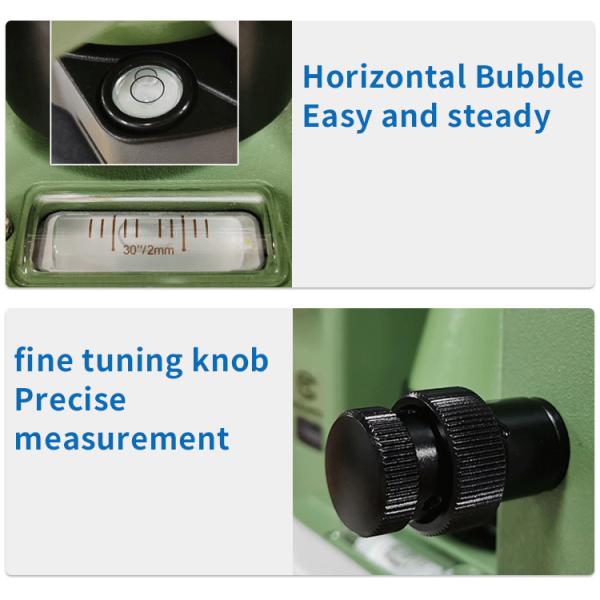 MPE-02L Green Light Up And Down Double Robotic Total Station Earth Electronic Longitude And Latitude High Precision Engineering Measurement