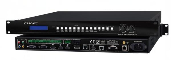 Buy Digital Video Scaler Switcher LCD Screen Status Display Fast Switching Technology at wholesale prices
