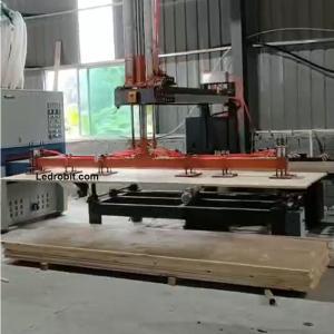 Quality PLC Controlled Steel Construction Wood Board Loading Unloading Machine with LCD Touch Screen for sale