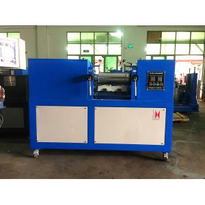 Multiple Touch Rubber / Plastic Two Roll Mill , Lab Open Mixing Mill