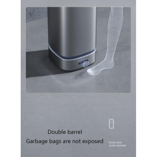 Wholesale Kitchen Smart Trash Can Sensing Home Automatic Packing Bag Change Motion Waste Bins
