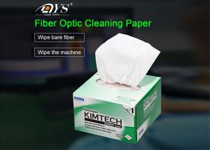 Quality 100% wood pulp Kimtech Wipes Kimberly Clark Fiber Connector Cleaning Paper for sale