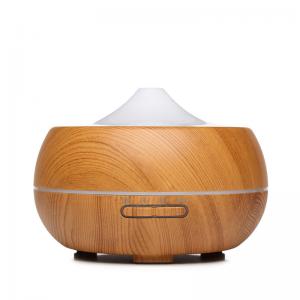 Quality Plastic Colorful Disinfectant Humidifier Essential Oil Lamp Wood Grain for sale