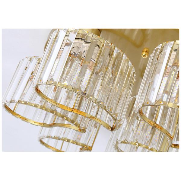 Romantic Modern Minimalist Ceiling Lamp American Model Room Personality Luxury led crystal ceiling light(WH-CA-76)
