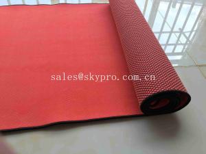 Quality Custom Foldable Neoprene Rubber Sheet Gym Mat Exercise Jute Earthing With Multi Colors for sale