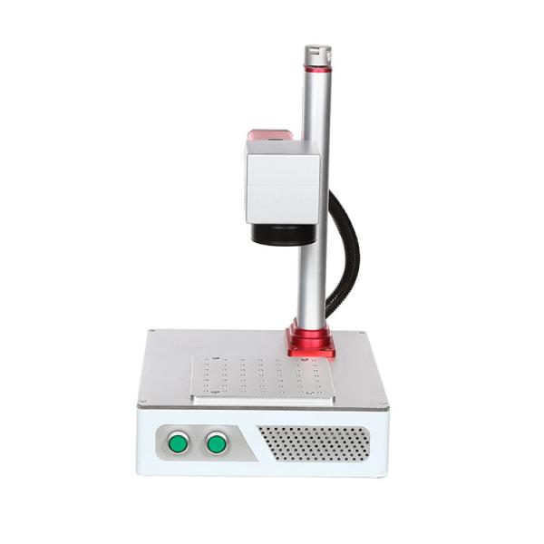 CE Split Fiber Laser Marking Machine , 20W Ring Laser Engraving Machine