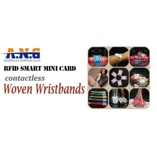 Customize Smart Mini PVC Card/Disposable Rfid Wristband For Event