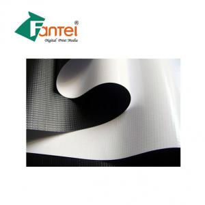 China White 100m 700gsm PVC Blockout Banner Wide Format Printing UV ink on sale