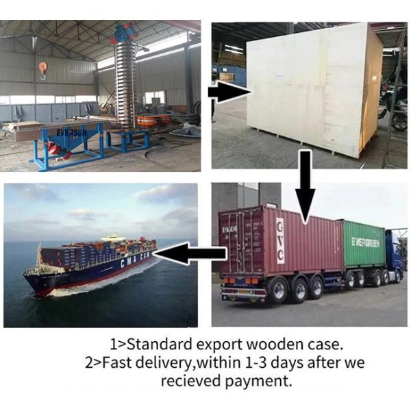 Closed Plastic Granule Cooling Vertical Spiral Vibration Elevator Conveyor