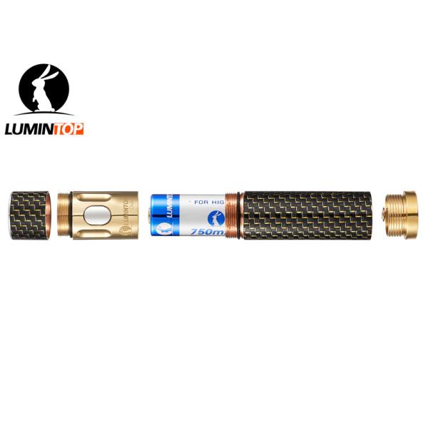 Easy Operation Aa Edc Flashlight , IPX - 8 Waterproof Mini Pocket Flashlight