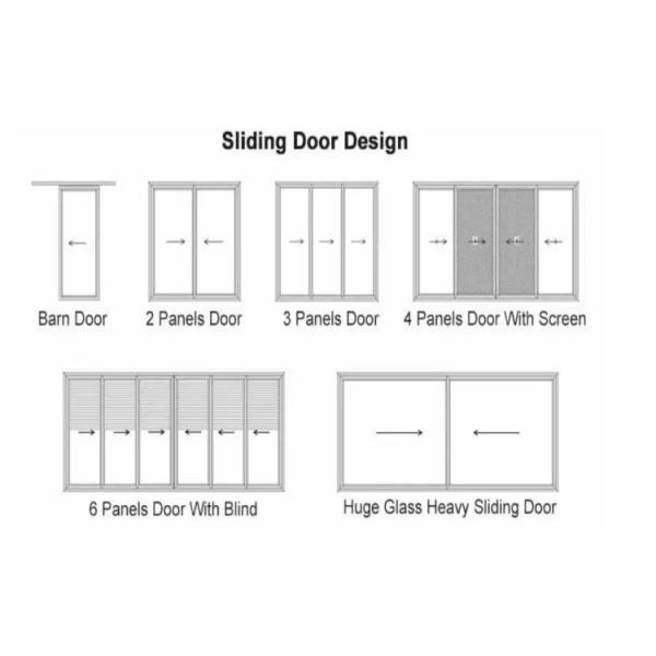 Heat-insulating And Sound-reducing Sliding Doors For Balconies Living Rooms Study Rooms Conference Rooms