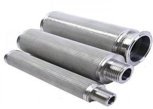 Quality 304 Stainless Steel Filter Element Perforated Gas Liquid Separation Barrel for sale