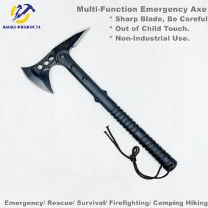 Quality Stainless Steel Materials Light Weight Emergency Axe Rescue Axe With Glass Breaker And Sharp Blade for sale