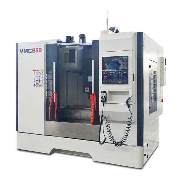 Buy ODM 3 Axis Metal Milling CNC Vertical Machining Center With Lubrication System at wholesale prices