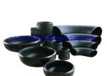 Black Welded Pipe Fittings Stainless Steel Pipe End Caps ASTM A234 WP22 / WP9 /