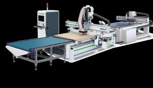 Quality ACM Fabricated CNC Panel Router Flexible With Labeling System Loading Unloading 26kw for sale